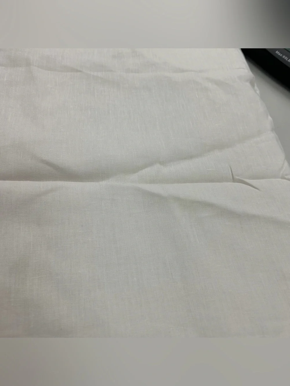 QUINCE Set Of 2 48x96 European Linen Curtains Cream 8808
